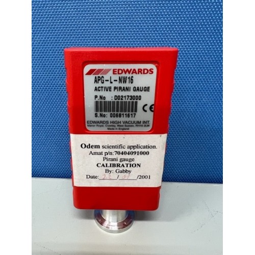 Edwards D0217300 APGLNW16 Active Pirani Gauge